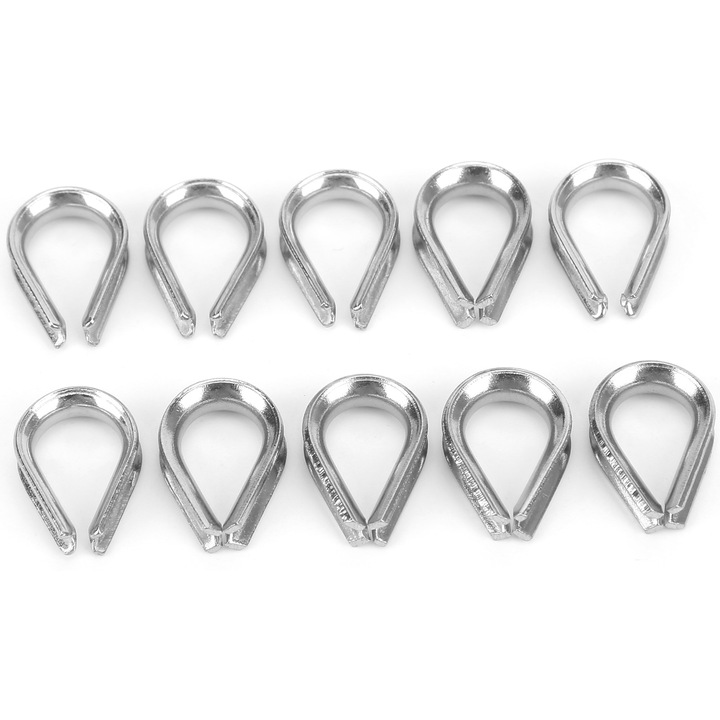 Cleme de franghie pentru barca din inox, de 2 mm, Enforose