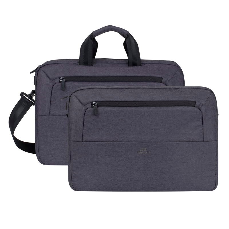 Geanta laptop RivaCase, 15,6", Negru