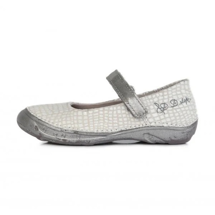 Balerini fete, D.D.step, flexibili si usori, 046-613, Alb, 25