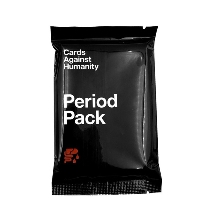 Cards Against Humanity: Period Pack, set de 30 carti, jocuri de societate, varsta 17+