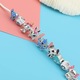 Детска гривна Stitch, 19 см, сплав - играчка и бижу за момичета - подарък за рожден ден и Коледа - различни модели