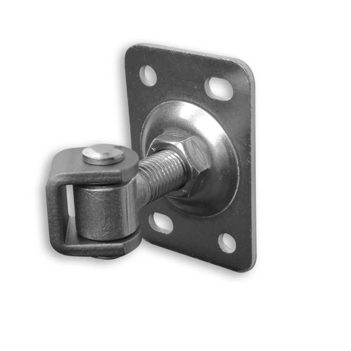 Balama reglabila cu placa de fixare pentru porti batante - 100x75MM (61.062.04)