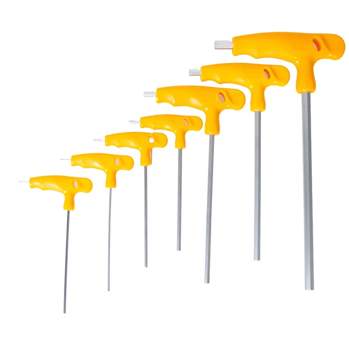 Set imbus cu maner plastic