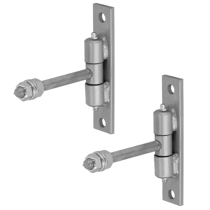 Комплект 12 мм панти с гресирани винтове за врата