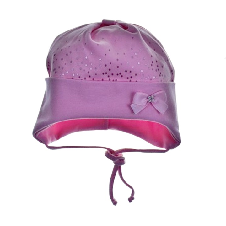 Caciula pentru fete Mini Junior 46-033, Roz 116731