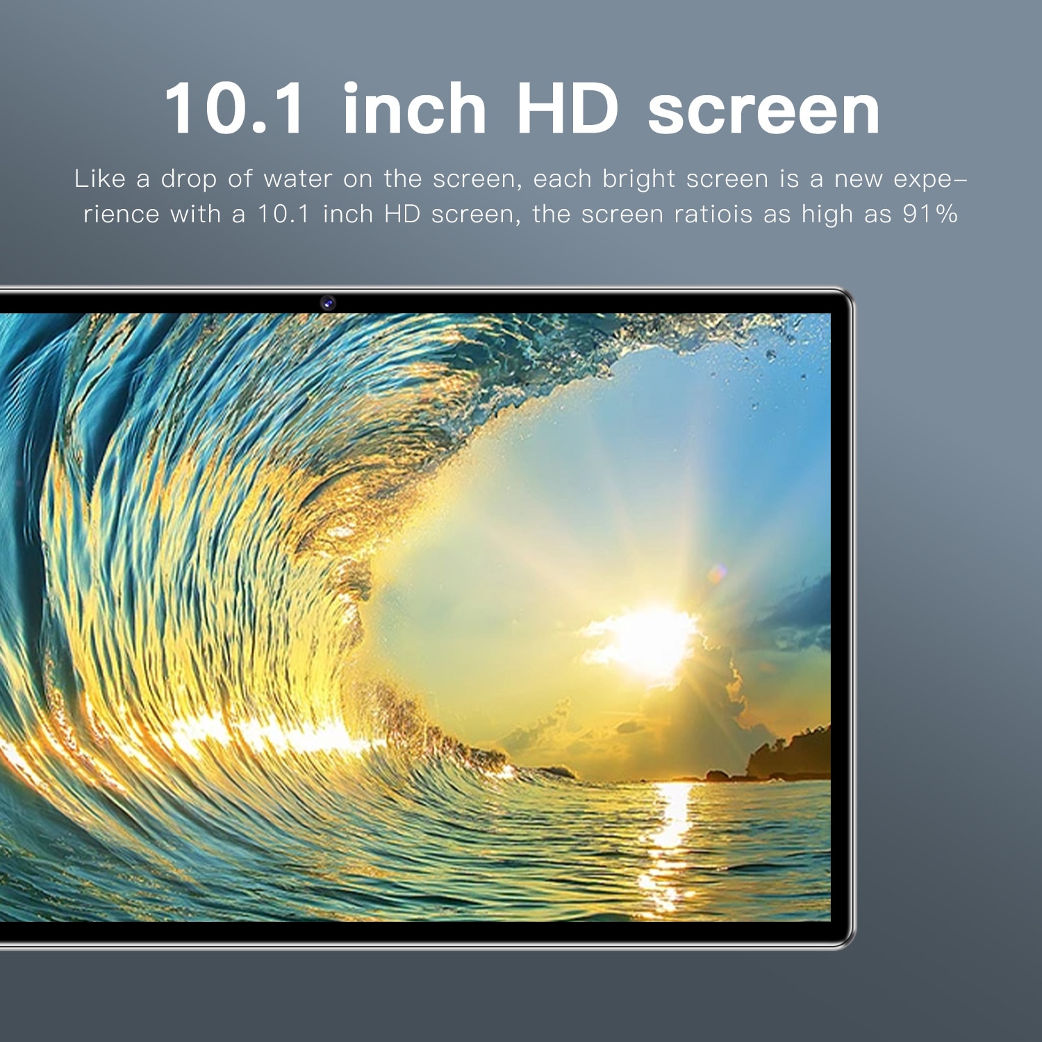 Tableta, 2+32GB, 10.1”, Ecran IPS HD, Deca-Core, WIFI, Bluetooth, Apelare maini libere, Dual SIM, Dual Standby, Navigatie GPS, Senzor de gravitatie, Recunoastere faciala, Design subtire, Negru