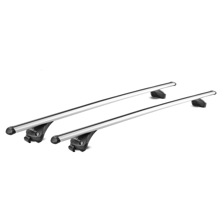 Bare transversale Green Valley Easy One Quick Aluminiu pentru FORD Galaxy MPV 2010-2015, cu prindere pe bare longitudinale integrate