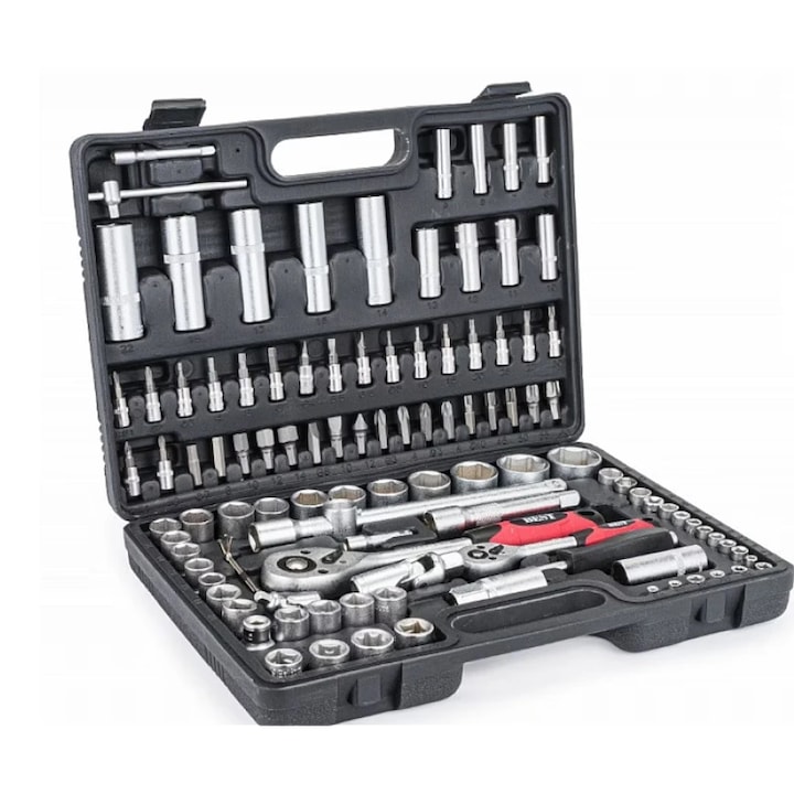 Trusa chei tubulare 108 piese LIDER PREMIUM MX945