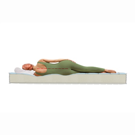 Saltea Green Future, Lavanda Therapy 14+2, Memory Arctic Gel, Super Ortopedica, Anatomica, 140x200 cm