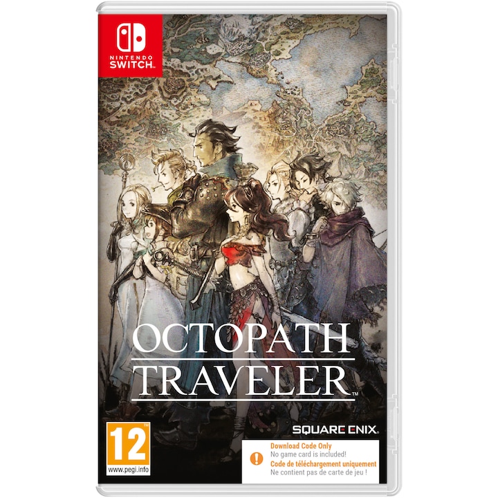 Nintendo Switch Octopath Traveler (CIAB) játékszoftver