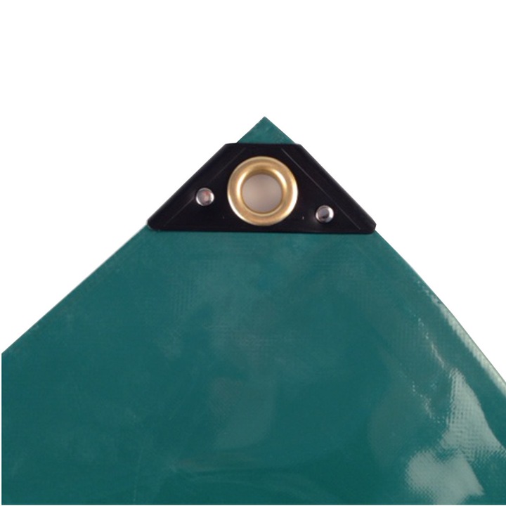 Prelata PVC 650g/m, prelata impermeabila, verde 4 x 8m (32m), rezistenta UV