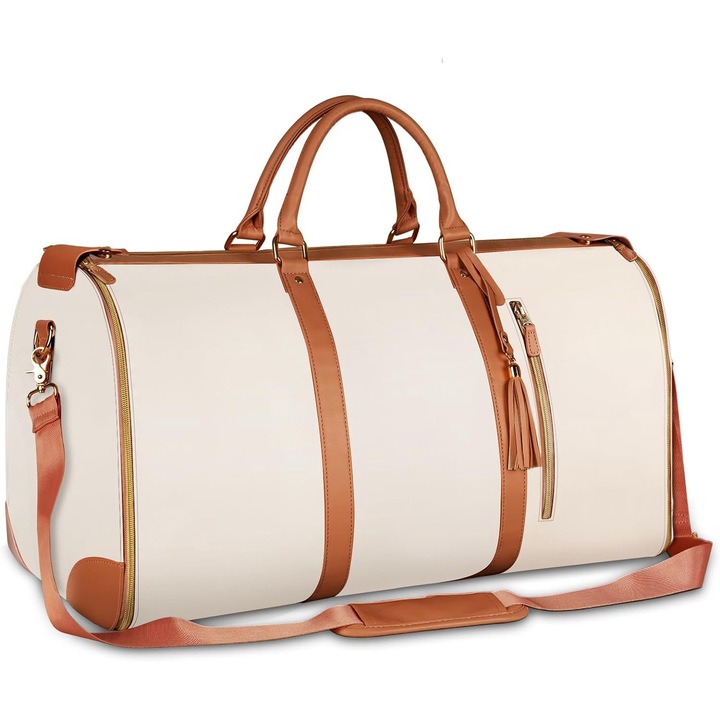 Пътна чанта, конвертируема със специално отделение за костюми, калъф за обувки, против бръчки, 52x32x25 см