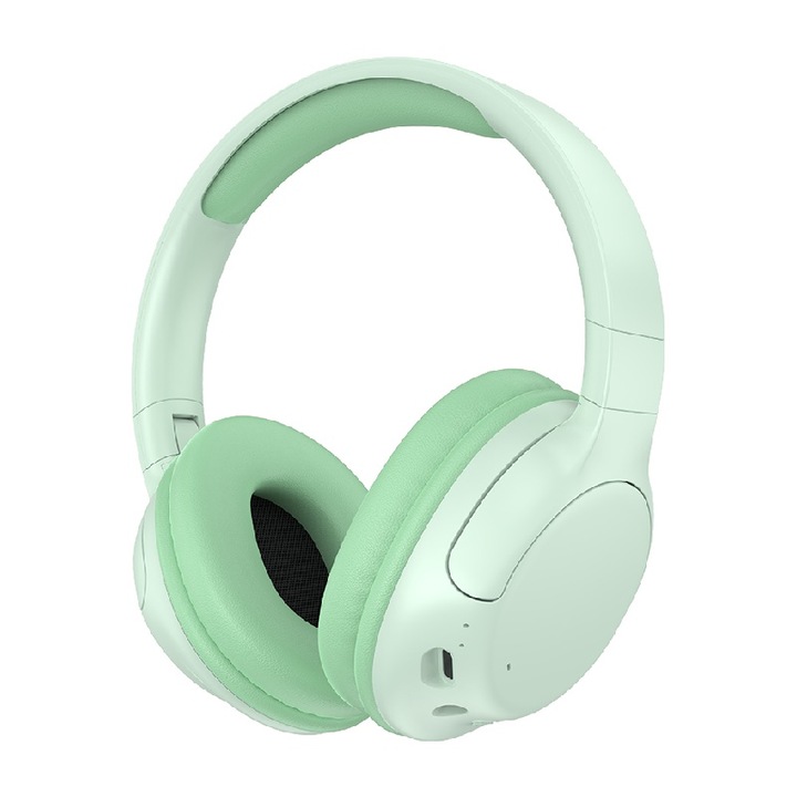 Vezeték nélküli fejhallgató, minimalista dizájn, vízálló, 350mAh, többszínű