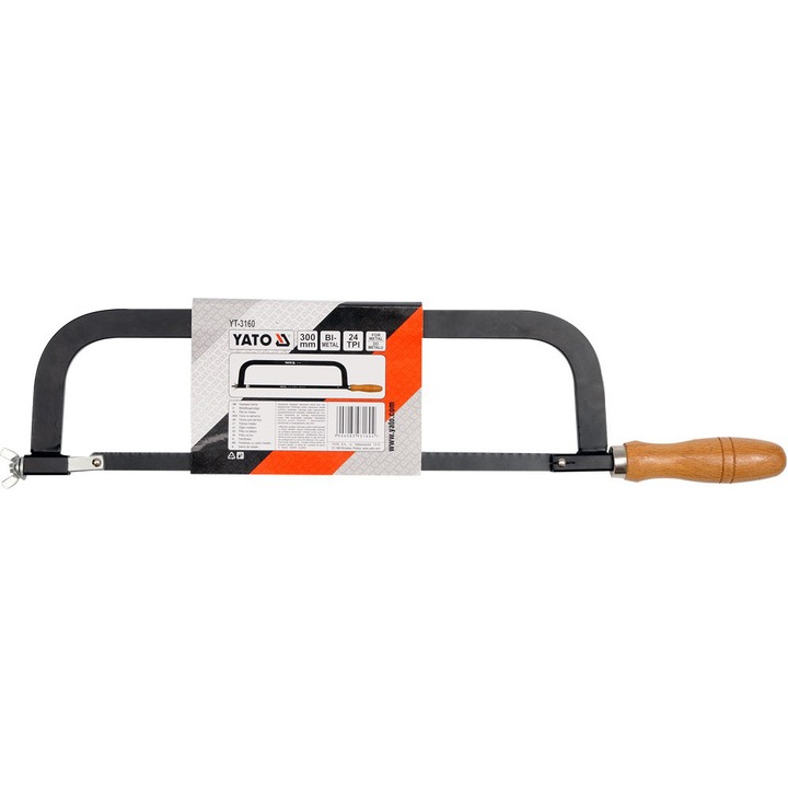 Метален рамков трион Yato, 300мм