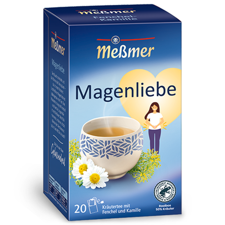 Ceai Messmer de plante, Dragoste de stomac, cu fenicul si mussetel, 40 g