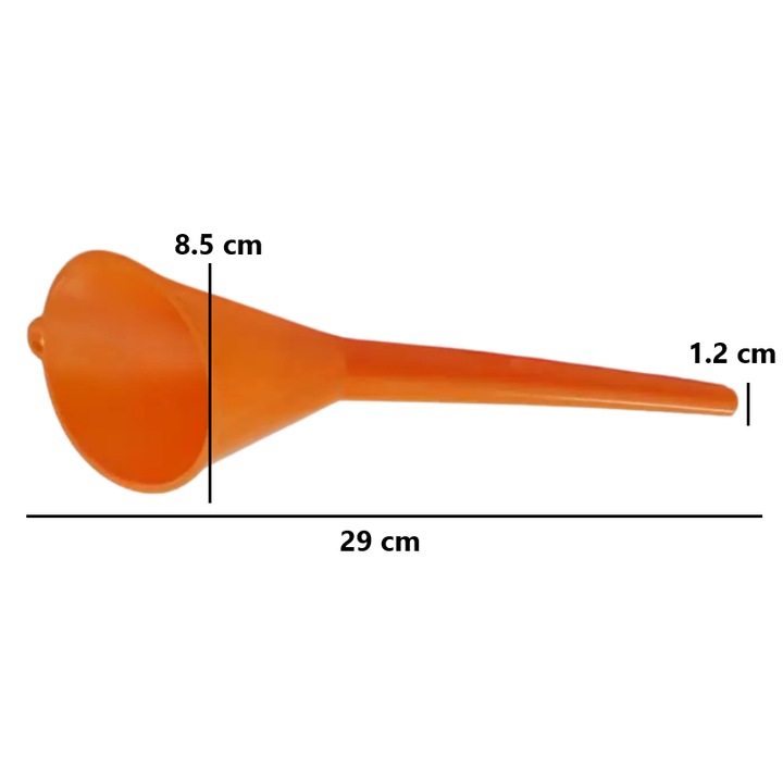 Palnie lunga pentru transfer lichide, combustibil, plastic, 29x.8.5x1.2 cm