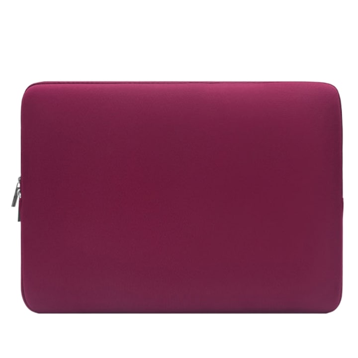 Чанта за лаптоп Enforose, универсална съвместимост, защита, компактен дизайн, червен цвят, 15.6 инча