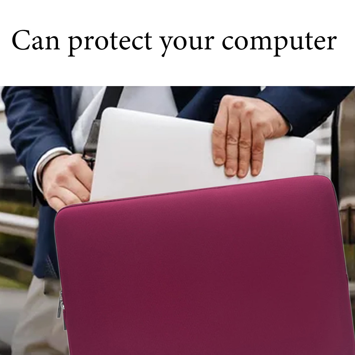 Husa laptop, Enforose, compatibila cu MacBook Pro 11 12 15 15.6, protectie, design compact