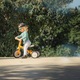 Триколка, Petite&Mars, Turbo, 5 в 1, Мултифункционална, Бутащо превозно средство, Велосипед с/без педали, С водеща дръжка, Сваляща се, Гумени колела, До 25 кг, 1,5-5 години, Dusty Rose