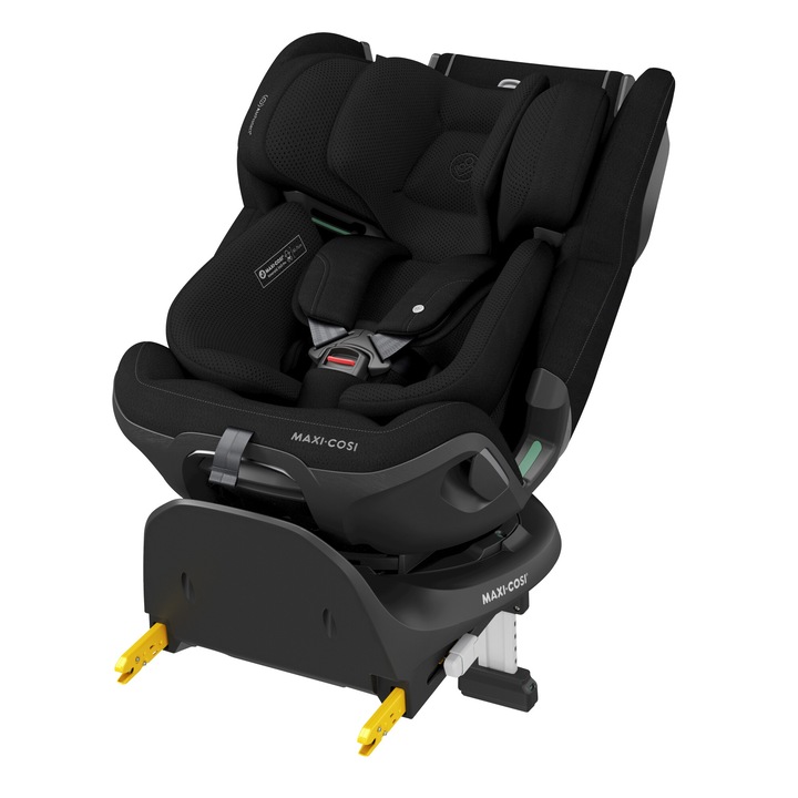 Детско столче за кола Maxi-Cosi Emerald 360 Pro, I-Size, 40-150 см, 0 месеца - 12 години, Authentic Black