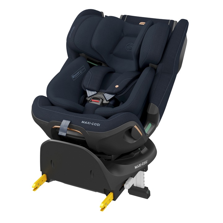 Детско столче за кола Maxi-Cosi Emerald 360 Pro, I-Size, 40-150 см, 0 месеца - 12 години, Authentic Blue