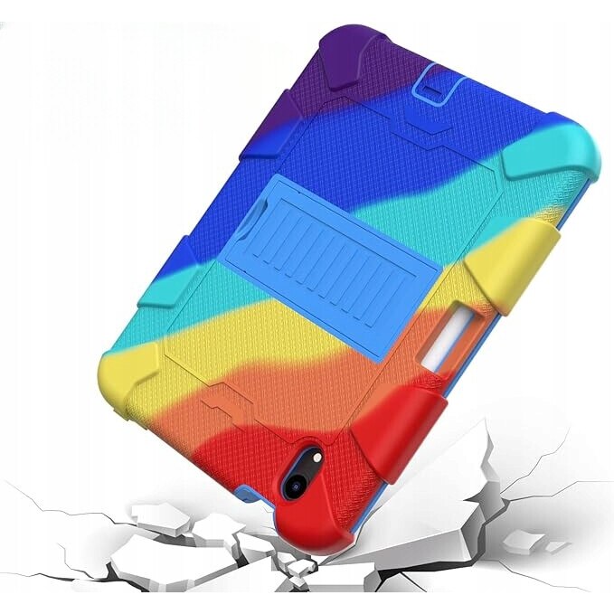 Husa pentru tableta, compatibila cu iPad Mini 6 8.3", pancerna, cu suport, multicolor
