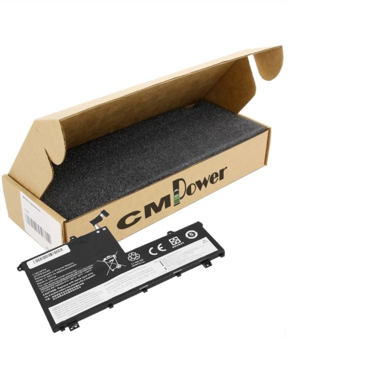 Baterie laptop CM Power compatibila cu Lenovo ThinkBook 14-IIL, 15-IIL 5B10X55572 L19C3PF0 L19C3PF1 L19C3PF9