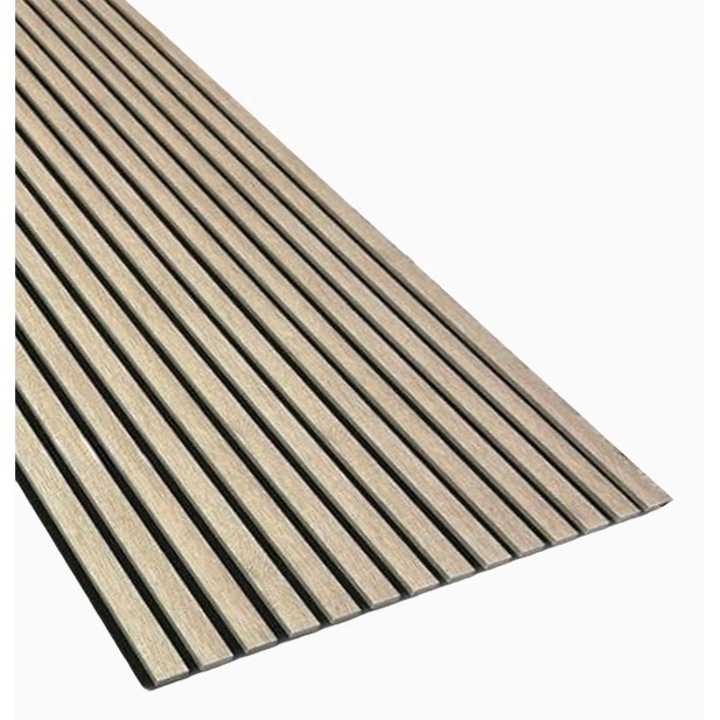 Panou riflat acustic stejar, 275x60x1.3 cm - eMAG.ro