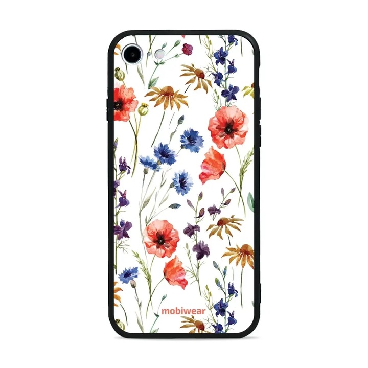 Калъф за телефон MobiWear Glossy, многоцветен, устойчив на удари и надраскване, за Apple iPhone SE 2020