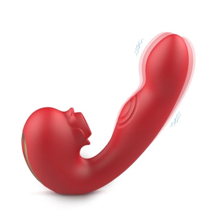 Вибратор, SESSO, червен