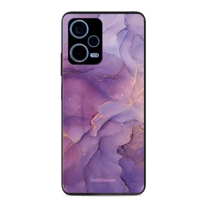 Husa telefon Mobiwear Glossy, set, protectie completa, multicolor, pentru Xiaomi Redmi Note 12 Pro+ 5G