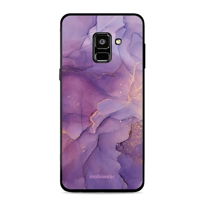 Husa telefon Mobiwear Glossy, protectie completa, pentru Samsung Galaxy A8 2018