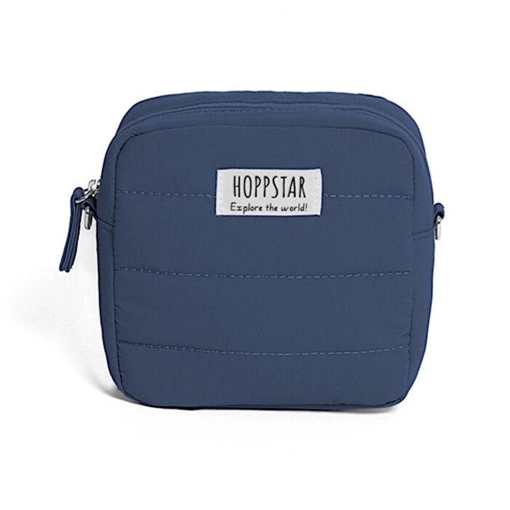 Hoppstar Midi Navy kamerás hátizsák, rekeszekkel, 15,5x15x5 cm