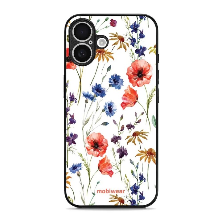 Mobiwear tok, Apple iPhone 16 Plus készülékhez, ütés- és karcálló, többszínű