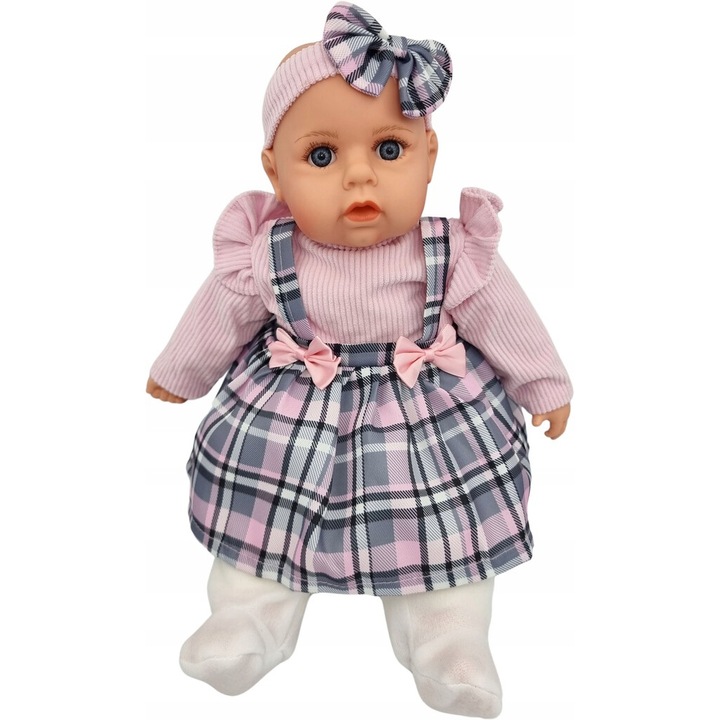 MARIOTOYS baby doll baba, 45 cm, lengyelül beszél és énekel