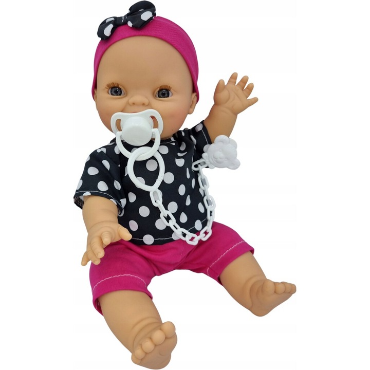 Paola Reina baba 36cm, többszínű, kézzel készített