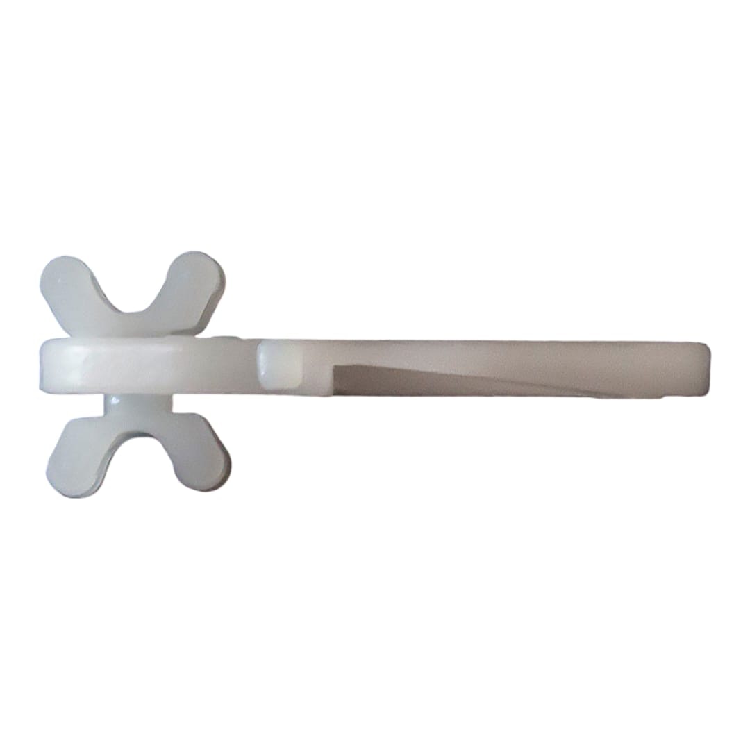 Set 100 Carlige (Calareti) din Plastic in „X” pentru Sine de Aluminiu ...