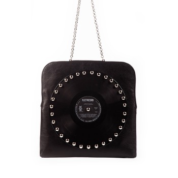 Geanta CH2 Vinyls, dama, neagra din piele ecologica, A.I.L. BAGS Geanta CH2 Vinyls, dama, neagra din piele ecologica, A.I.L. BAGS