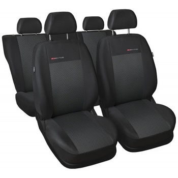 Set huse scaune auto ELEGANCE P3, culoare gri inchis / gri Set huse scaune auto ELEGANCE P3, culoare gri inchis / gri
