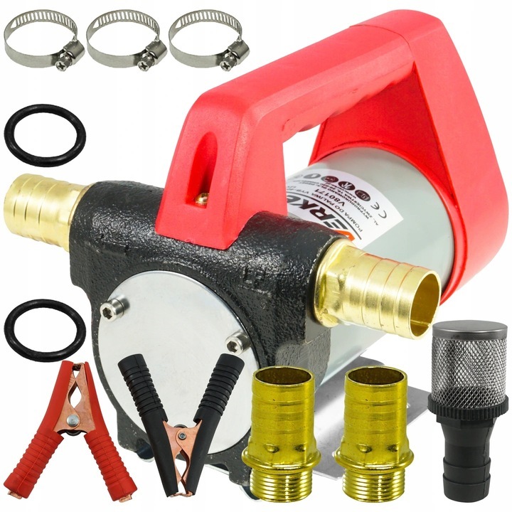 Pompa electrica transfer ulei combustibil lichid 24V 50L/min (V80171)