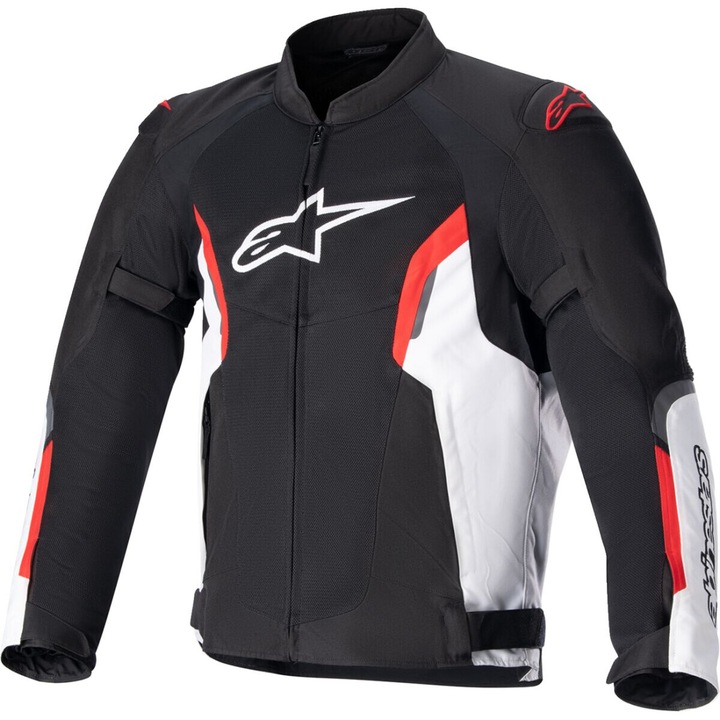Мото яке Alpinestars AST V2 Air, черно/бяло/червено, водоустойчиво, размер S