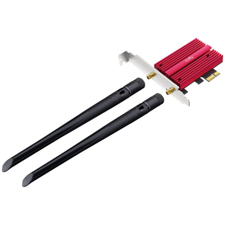 Placa de retea Cudy WE9300, BE9300, Tri-Band, Wi-Fi 7, PCIe, Bluetooth 5.4