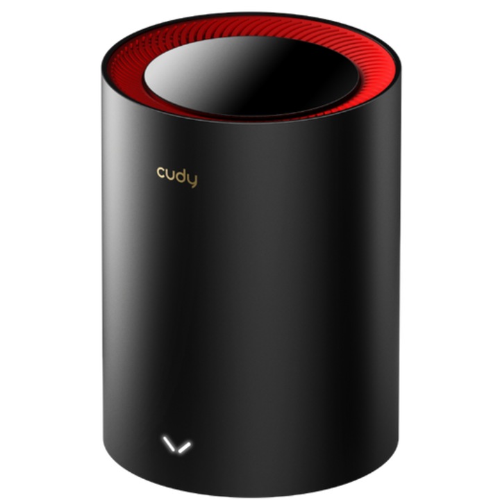 Cudy M3000(1-pack) mesh vezeték nélküli router, AX3000, Dual-Band, Wi-Fi 6, Dual-Core 1.3GHz CPU, 2.5G port