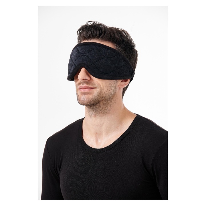 Masca Bioactiva pentru Ochi si Fata Rejuvinova GreenE, Multifunctionala, Reglabila, 10x38 cm