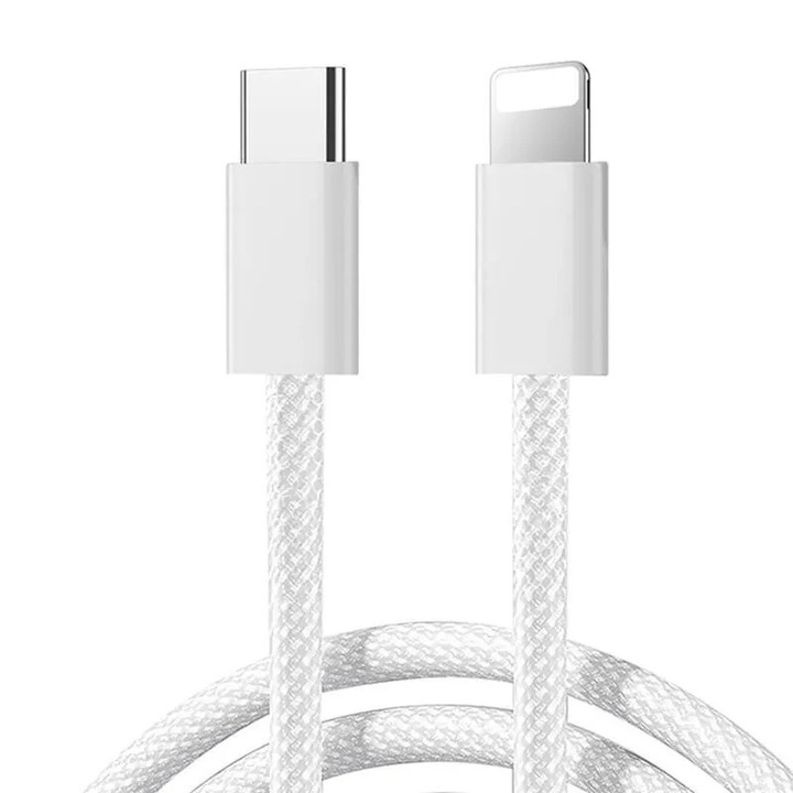 USB-C към Lightning кабел Joyroom S-A45 Ben 30W 1m (бял)