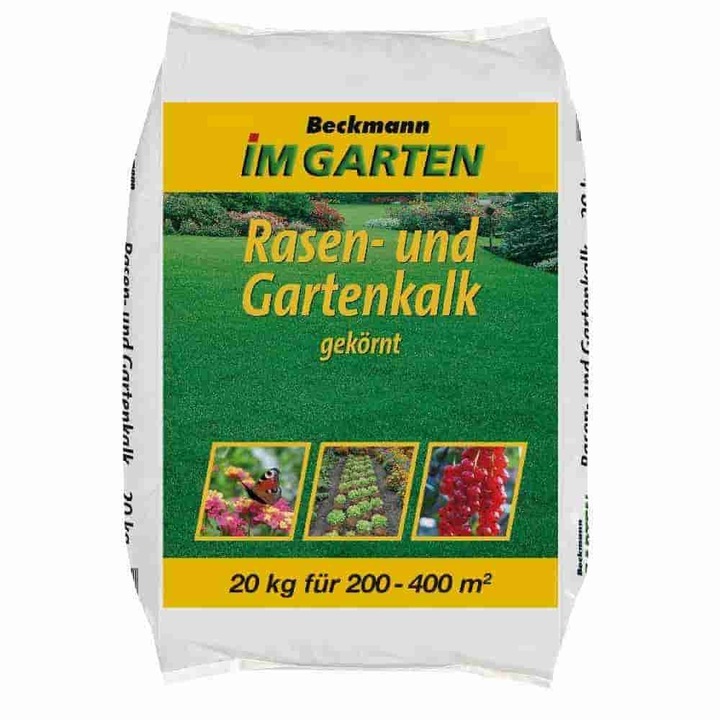 Beckmann&Brehm 0.3-1.2mm 20kg Mész granulátum gyepre és kertbe