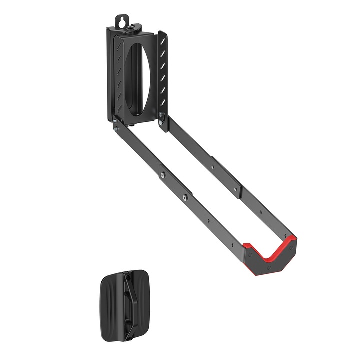 Suport de perete pentru bicicleta Maclean MC-498, 35 kg, negru