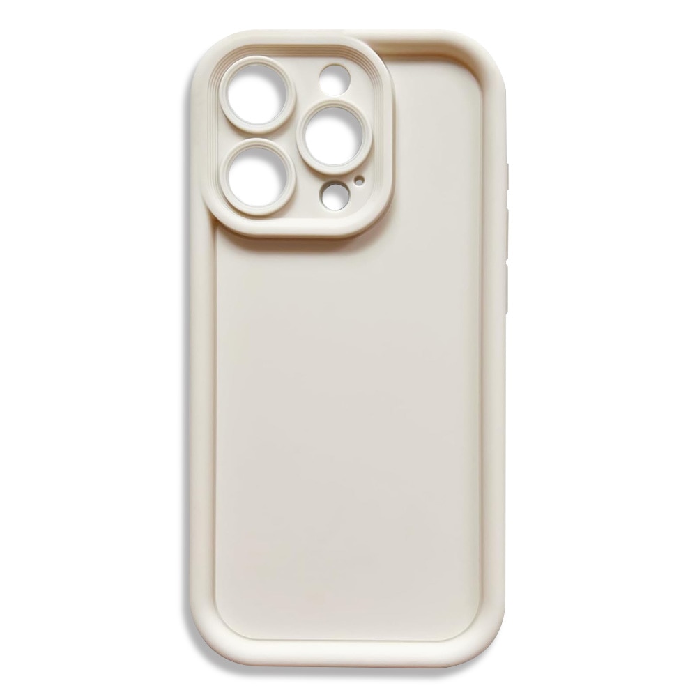Husa telefon, compatibila cu iPhone 13 Pro Max (6.7 inch), protectie pentru camera, husa usoara de protectie, alb