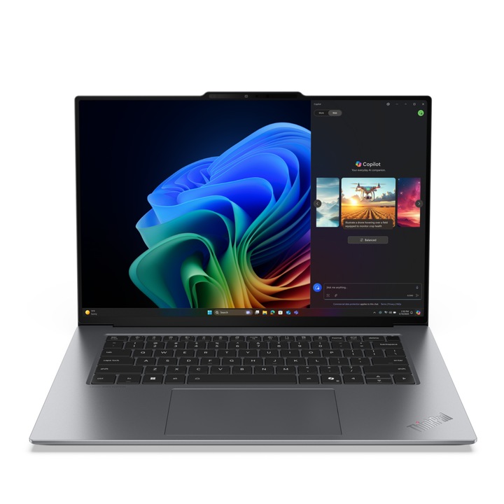 Laptop Lenovo ThinkPad X9-15 G1 2.8K 15.3 hüvelykes Intel Core Ultra 7 258V 32GB 1TB PCIe Windows 11 Pro szürke