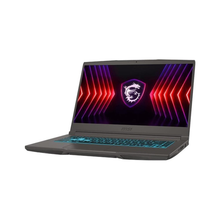 Laptop Asus Thin A15 B7UC 9S7-16RK11-431, 15,6 hüvelykes 1920 x 1080, AMD Ryzen 5 7535HS 6 C / 12 T, 3,3 GHz - 4,55 GHz, 3 MB, 16 MB SD, 5 GB SD, 1512 MB gyorsítótár, RTX 3050, ingyenes DOS, szürke